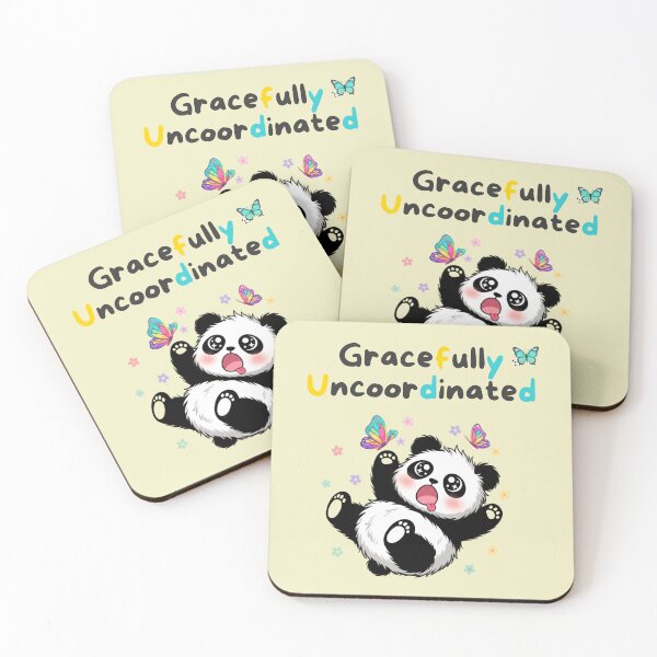 Item preview, Gracefully Uncoordinated Cute Panda with Butterflies designed and sold by BCapybara.
