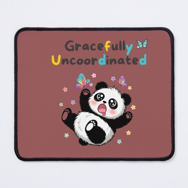 Item preview, Gracefully Uncoordinated Cute Panda with Butterflies designed and sold by BCapybara.