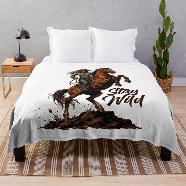 Item preview, Stay Wild Cowgirl Western Rider designed and sold by olosra.