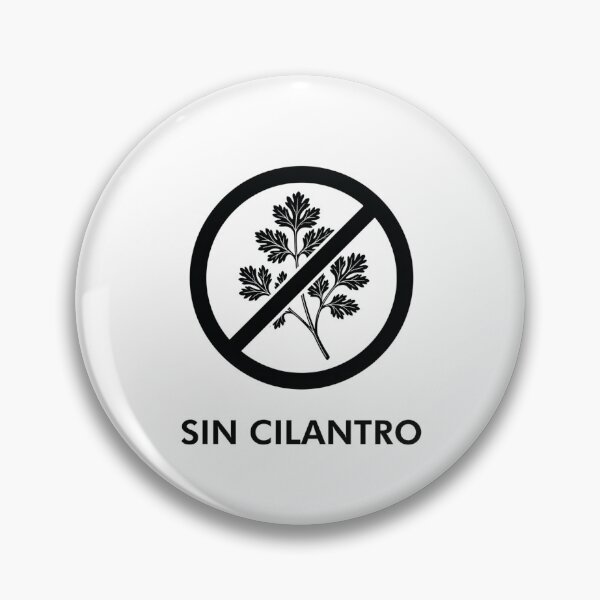Item preview, Sin Cilantro Por Favor Funny Spanish Food Preference designed and sold by PictoVibe.