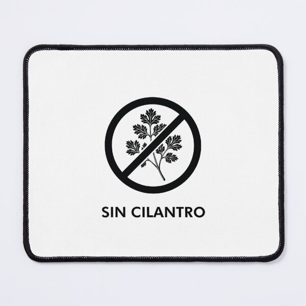 Item preview, Sin Cilantro Por Favor Funny Spanish Food Preference designed and sold by PictoVibe.