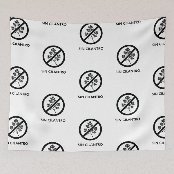 Item preview, Sin Cilantro Por Favor Funny Spanish Food Preference designed and sold by PictoVibe.