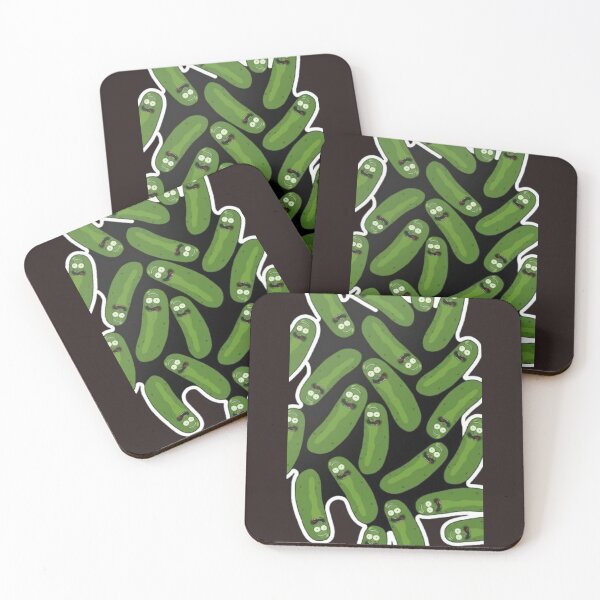 Item preview, Rick and Morty Pickle Rick Pattern Sticker designed and sold by StudioIzmir.