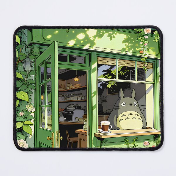 Item preview,  Cute kawaii art toros [[tototoros]] wacthing -%[ghiblis]%- outside aways  designed and sold by ITsdnelinn.