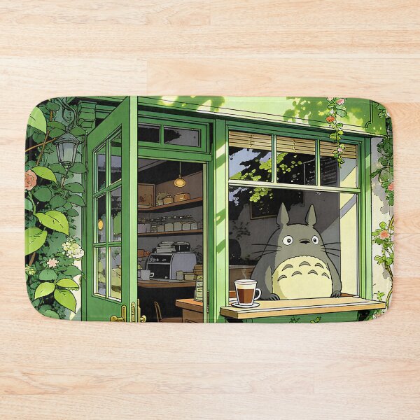 Item preview,  Cute kawaii art toros [[tototoros]] wacthing -%[ghiblis]%- outside aways  designed and sold by ITsdnelinn.