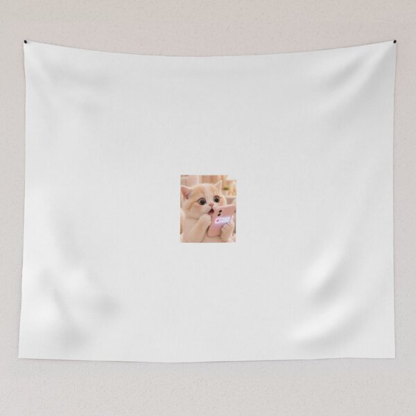Item preview, Kitten Shocked By Love Notification designed and sold by LovelyCatGalaxy.