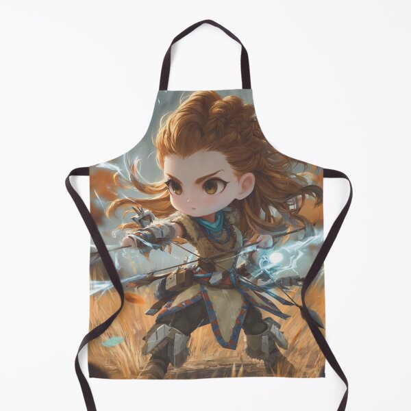 Item preview, Chibi Machine‑Hunter Scout | Cute Tribal‑Tech Archer designed and sold by MyChibiArts.