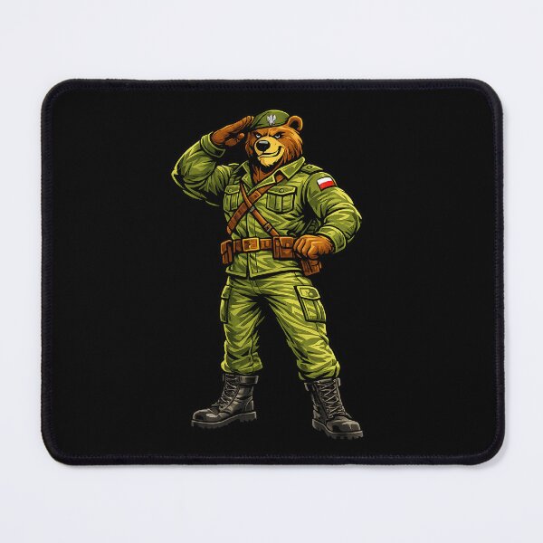 Item preview, Wojtek Bear Polish Military Mascot designed and sold by JacobSpace.