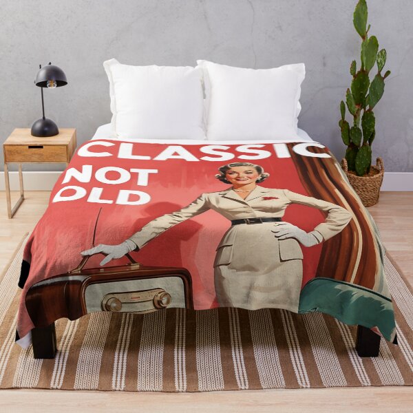 Item preview, Classic Not Old Vintage Retro Mom Joke designed and sold by Retro-Anime9.