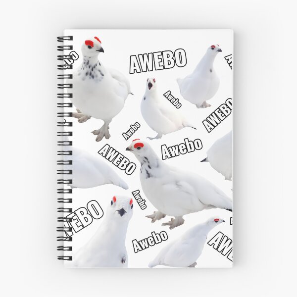 Item preview, Awebo Bird - Funny Rock Ptarmigan Meme designed and sold by Jakkuri.