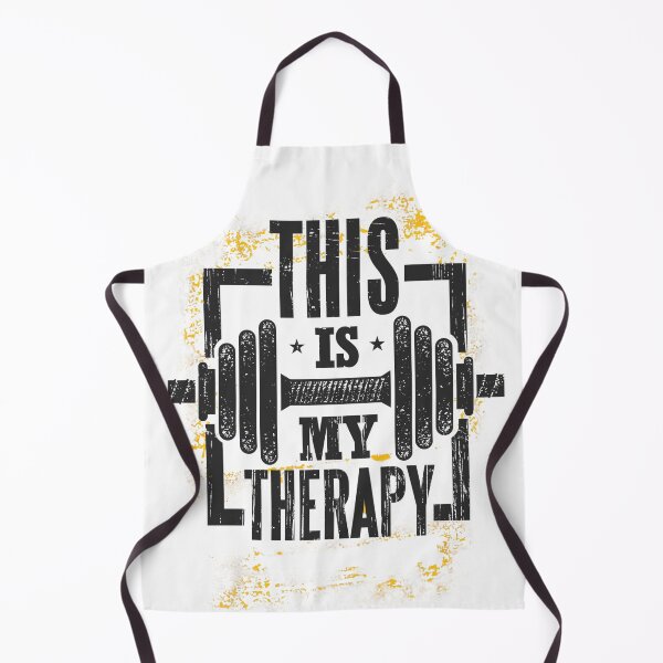 Item preview, This Is My Therapy Gym Workout Weightlifting designed and sold by Gravelpeak Co..