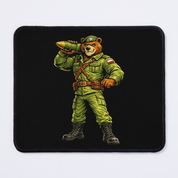 Item preview, Wojtek Bear Polish Military Mascot designed and sold by JacobSpace.