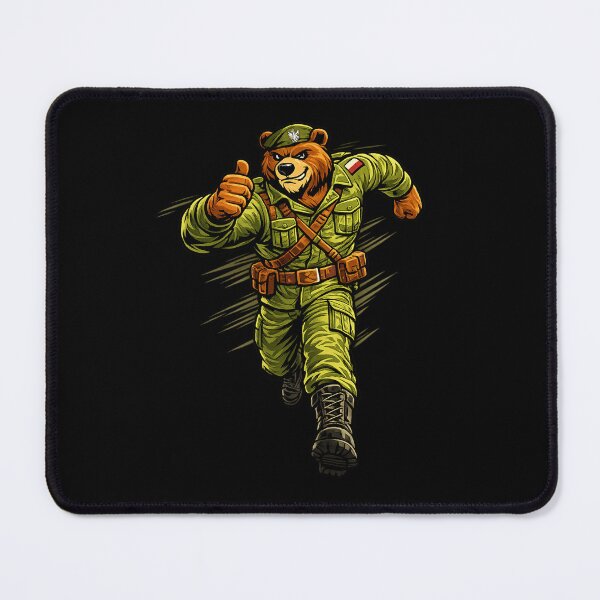 Item preview, Wojtek Bear Polish Military Mascot designed and sold by JacobSpace.