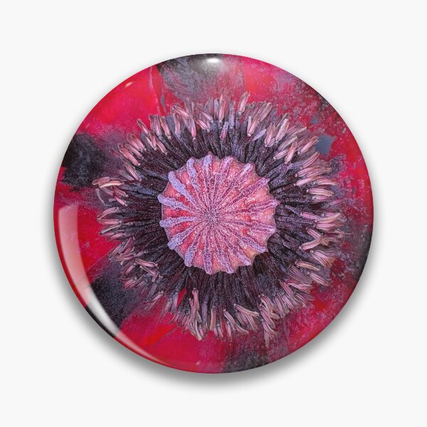 Item preview, Macro Image of Blood Red Poppy designed and sold by Violaman.