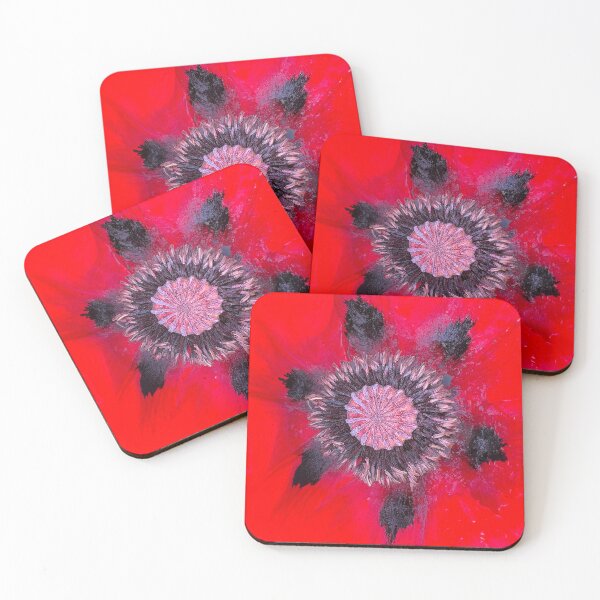 Item preview, Macro Image of Blood Red Poppy designed and sold by Violaman.