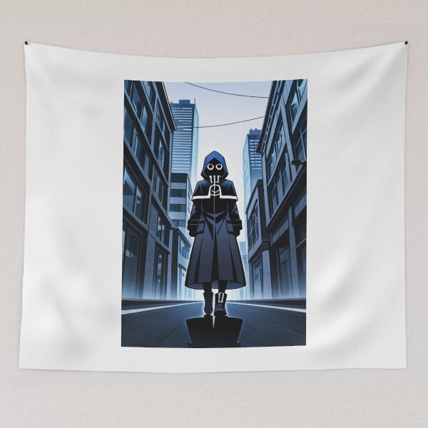 Item preview, Art - Character Mysterious Dark Anime Style Variant 4 designed and sold by AnimeShin.