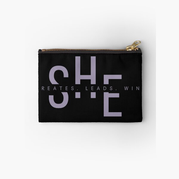 Item preview, SHE Creates Leads Wins | Mauve Minimalist Editorial Art designed and sold by Typomuse-studio.