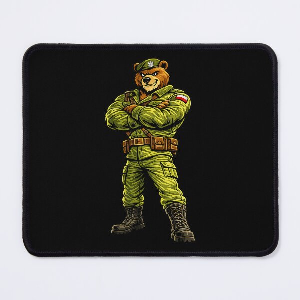 Item preview, Wojtek Bear Polish Military Mascot designed and sold by JacobSpace.