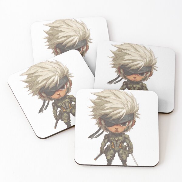 Item preview, Chibi Cyber‑Ninja Swordsman | Cute Futuristic Blade‑Warrior designed and sold by MyChibiArts.