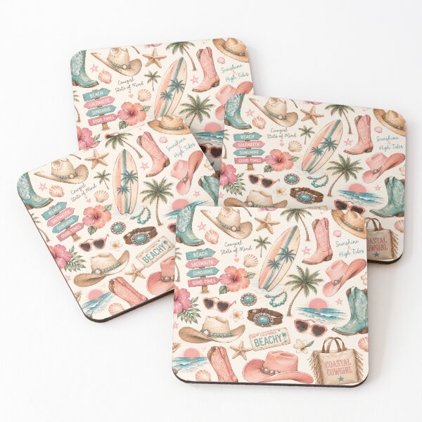 Item preview, Coastal Cowgirl Summer Pattern designed and sold by Aramdesing.