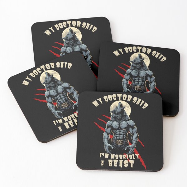 Item preview, My Doctor Said I'm Morbidly A Beast designed and sold by ConcepTWM.