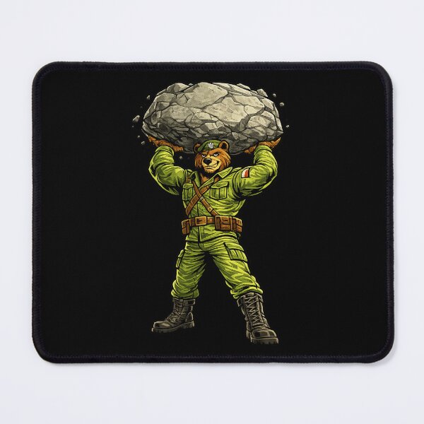 Item preview, Wojtek Bear Polish Military Mascot designed and sold by JacobSpace.