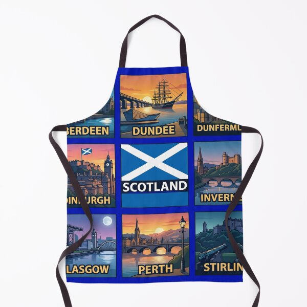 Item preview, Scotland Cities Pop Art designed and sold by redsharkuk.