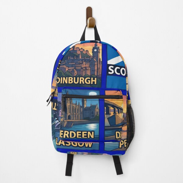 Item preview, Scotland Cities Pop Art designed and sold by redsharkuk.
