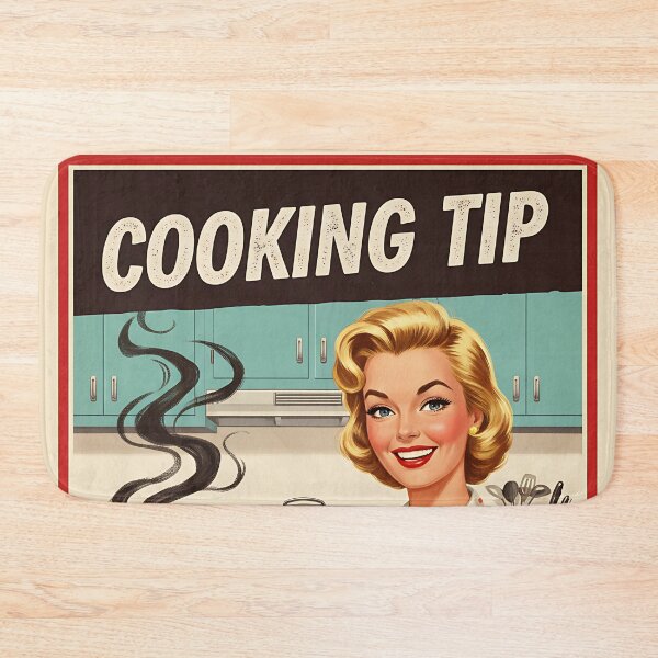 Item preview, Cooking Tip Vintage Retro Mom Joke designed and sold by Retro-Anime9.