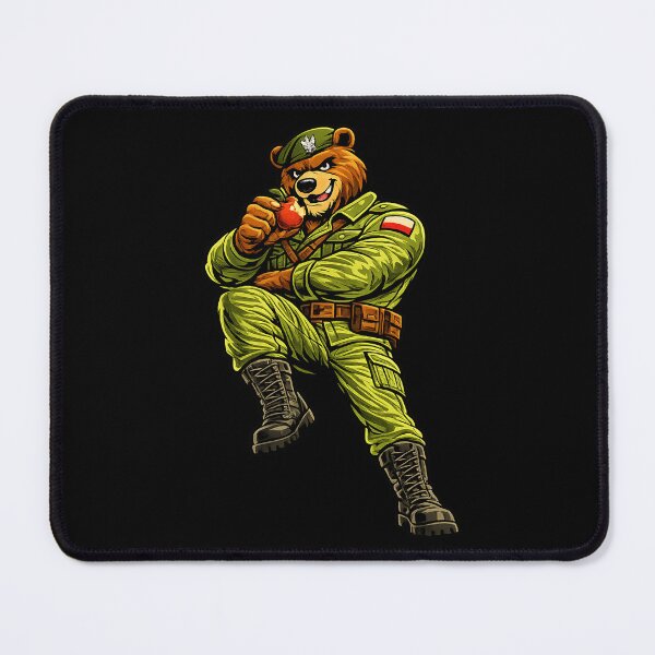 Item preview, Wojtek Bear Polish Military Mascot designed and sold by JacobSpace.