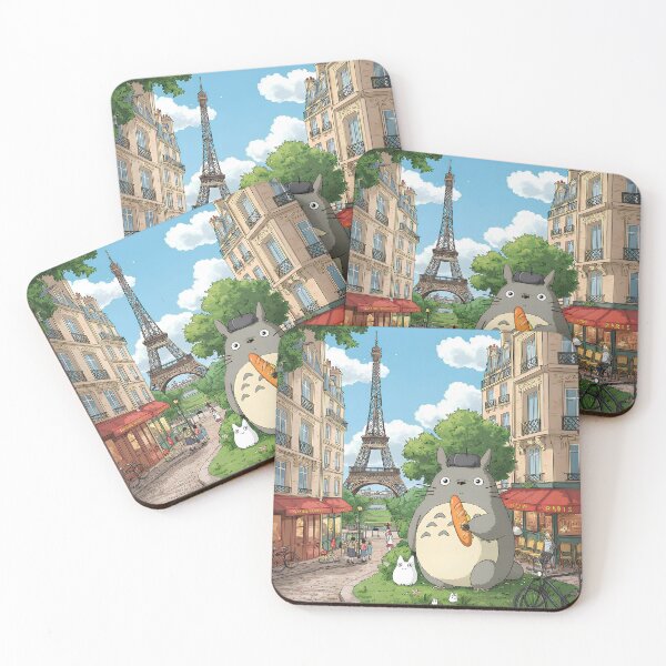 Item preview,  Cute kawaii art toro [[tTOTOROs]] travel -%[ghiblis]%- france aways paris designed and sold by ITsdnelinn.