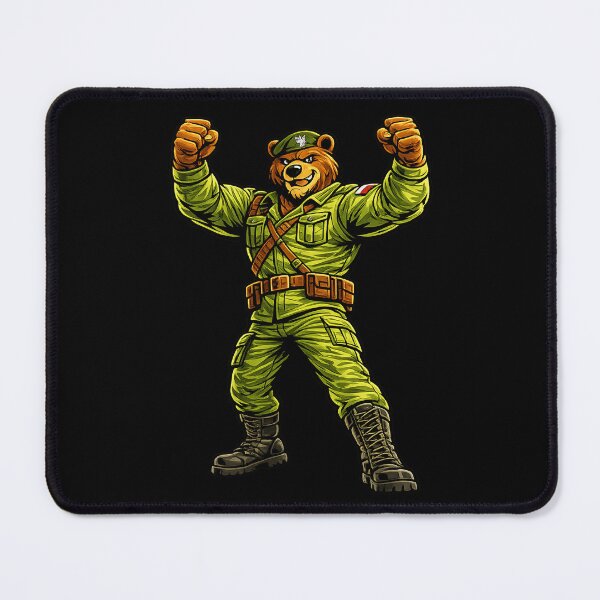 Item preview, Wojtek Bear Polish Military Mascot designed and sold by JacobSpace.