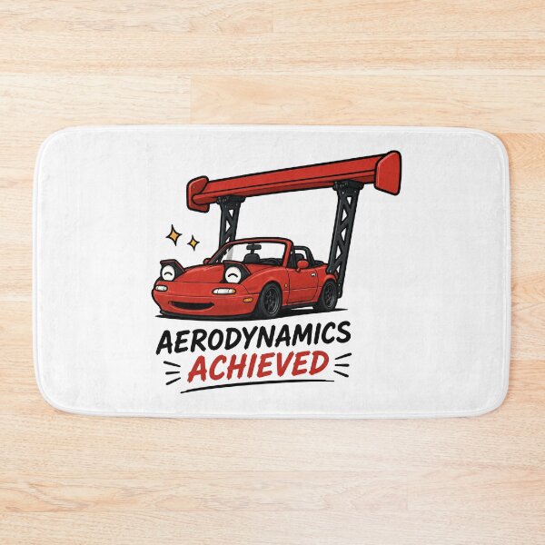 Item preview, Aerodynamics Achieved Funny Miata designed and sold by MonkiFlipp.