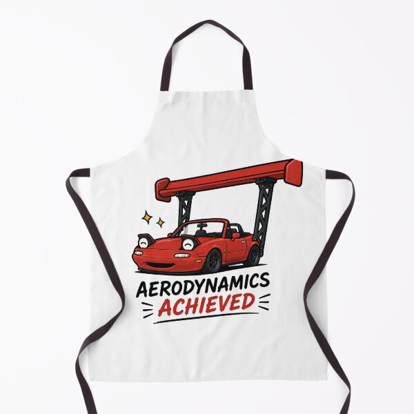 Item preview, Aerodynamics Achieved Funny Miata designed and sold by MonkiFlipp.