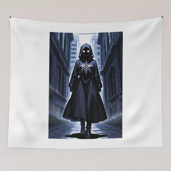 Item preview, Art - Character Mysterious Dark Anime Style Variant 5 designed and sold by AnimeShin.