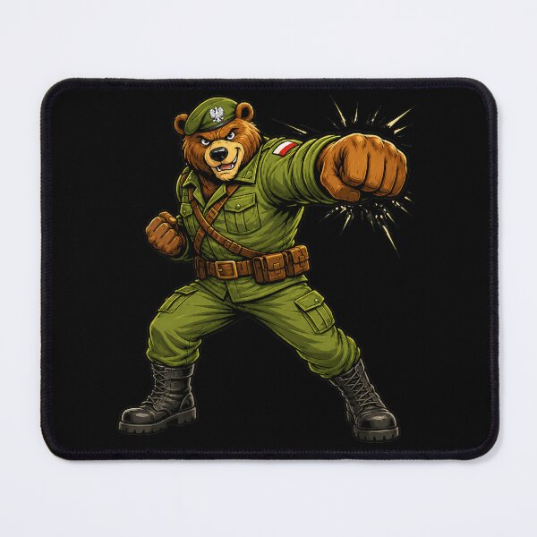 Item preview, Wojtek Bear Polish Military Mascot designed and sold by JacobSpace.