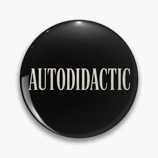 Item preview, AUTODIDACTIC Academic Vintage Serif Typography Intellectual Aesthetic designed and sold by DuckOddity.