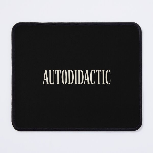 Item preview, AUTODIDACTIC Academic Vintage Serif Typography Intellectual Aesthetic designed and sold by DuckOddity.