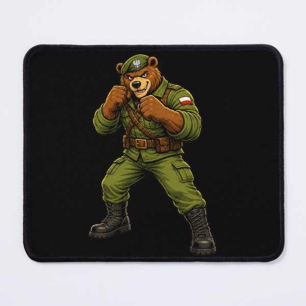 Item preview, Wojtek Bear Polish Military Mascot designed and sold by JacobSpace.