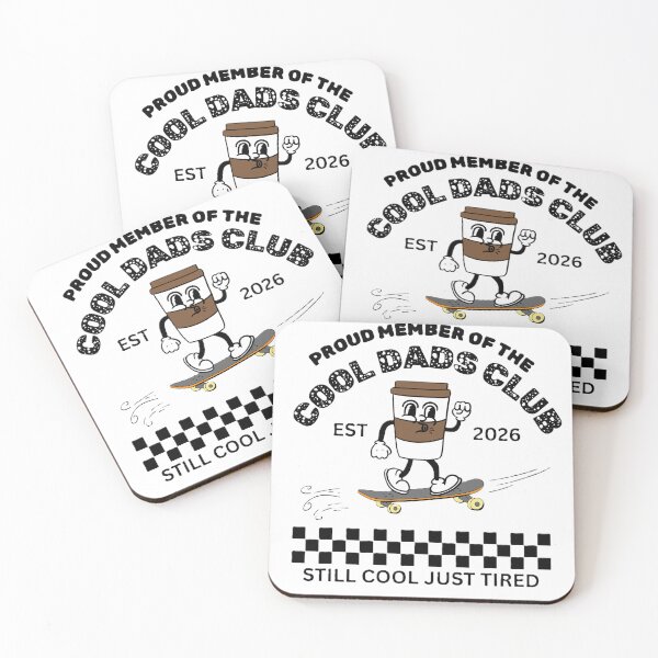 Item preview, Cool Dads Club Still Cool Just Tired designed and sold by SoftAuraStudi0.