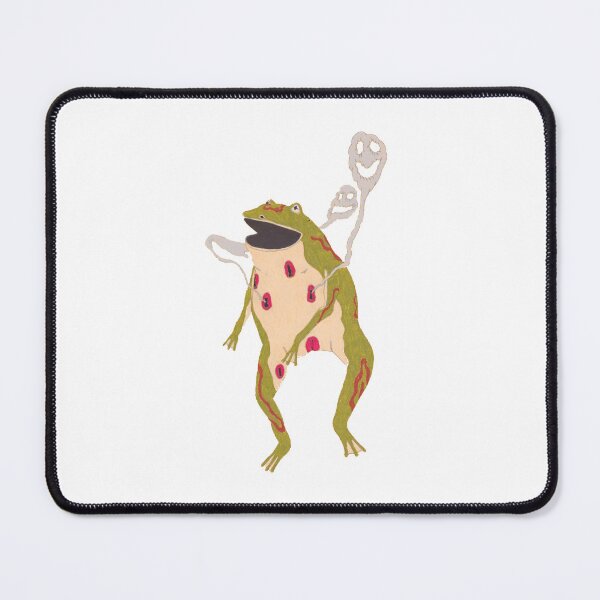 Item preview, Surreal Smoking Frog Art designed and sold by Moizento.