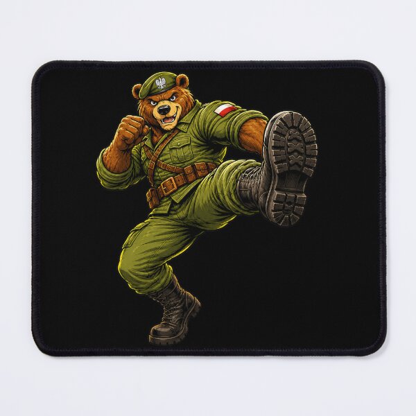 Item preview, Wojtek Bear Polish Military Mascot designed and sold by JacobSpace.