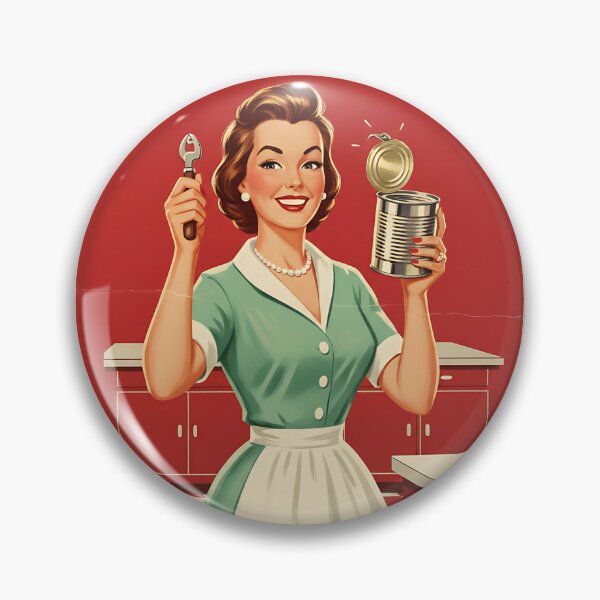 Item preview, Made From Scratch (I scratched Open The Can) Vintage Retro Mom Joke designed and sold by Retro-Anime9.