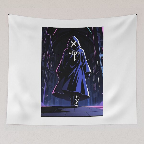 Item preview, Art - Character Mysterious Dark Anime Style designed and sold by AnimeShin.