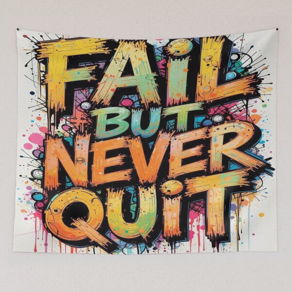 Item preview, Never Quit designed and sold by Shyamora.