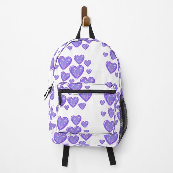 Item preview, Glossy Purple Heart Pattern Aesthetic designed and sold by Theselinara.