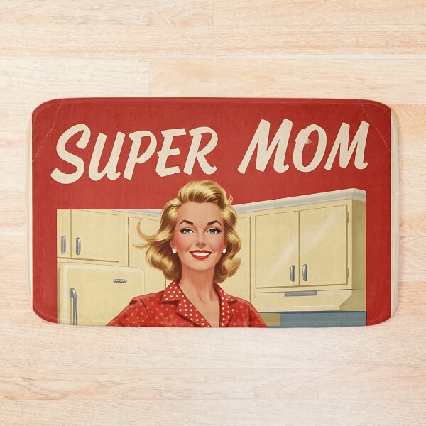 Item preview, Super mom (Cape is at the cleaners) Vintage Retro Mom Joke designed and sold by Retro-Anime9.