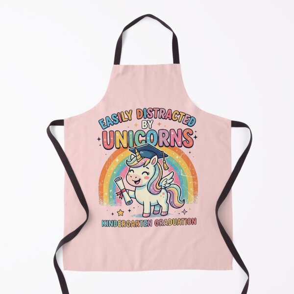 Item preview, Easily Distracted By Unicorns Funny Kids Graduation Unicorn Graduate Rainbow Gift designed and sold by Im-Ara.