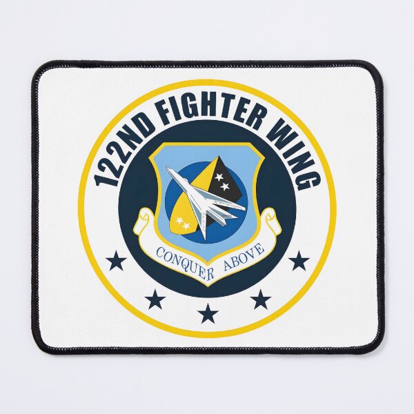 Item preview, 122nd Fighter Wing Conquer Above Emblem designed and sold by CharlieDesings.