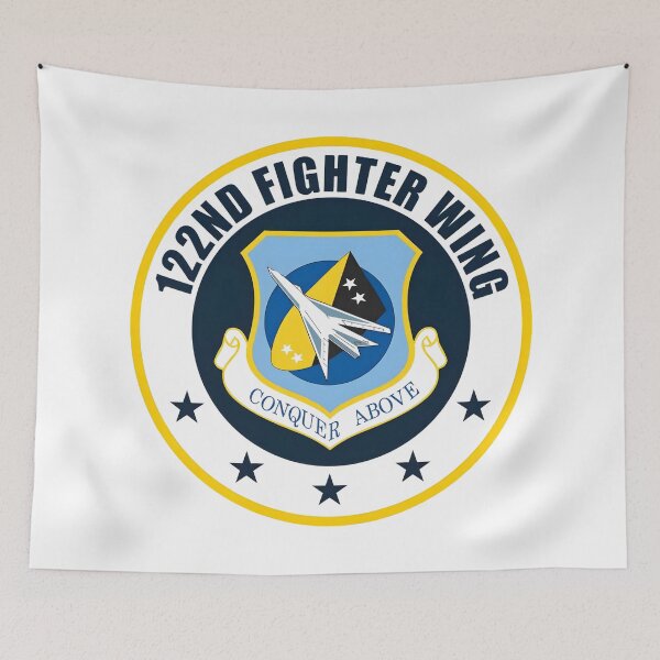 Item preview, 122nd Fighter Wing Conquer Above Emblem designed and sold by CharlieDesings.